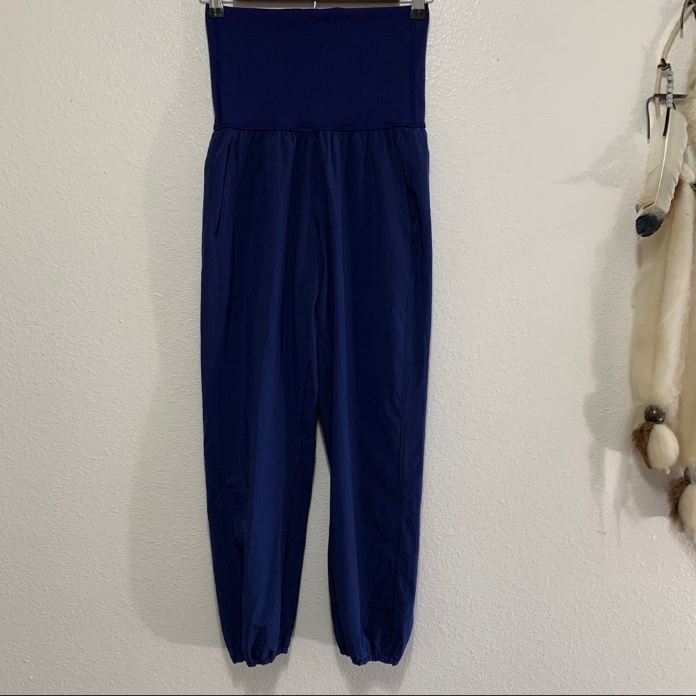 Lululemon Om Pant Joggers Foldover Waist High Rise - Picture 10 of 12